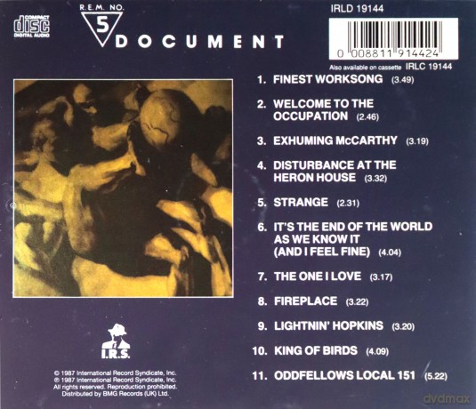 R.E.M.: Document [CD]