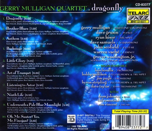 Gerry Mulligan Quartet: Dragonfly [CD]