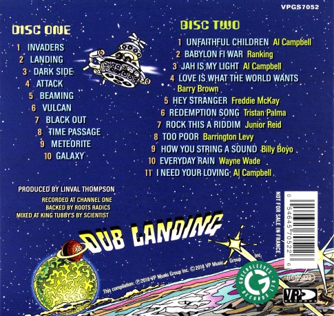 Linval Thompson: Dub Landing Vol.1 [2CD]