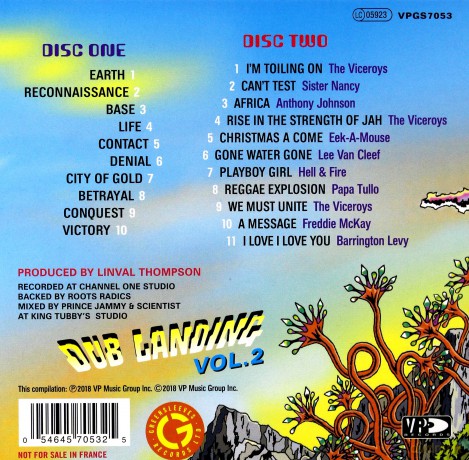 Linval Thompson: Dub Landing Vol.2 [2CD]