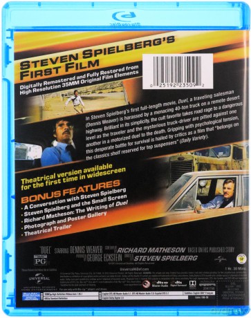 Duel (Pojedynek na szosie) [Blu-Ray]