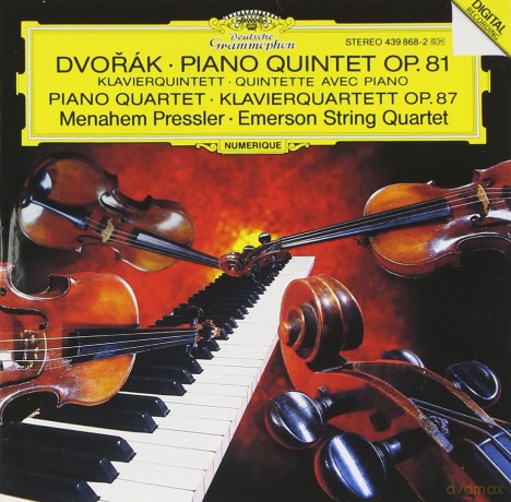 Dvorak: Dvor K: Piano Quintet, Op. 81; Piano Quartet, Op. 87 [CD]