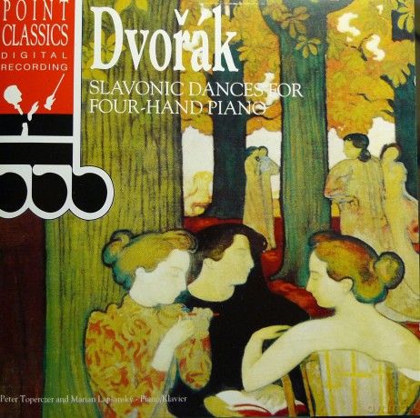 Marian Lapsansky: Dvorak: Slavonic Dances For Four Hand Piano [CD]