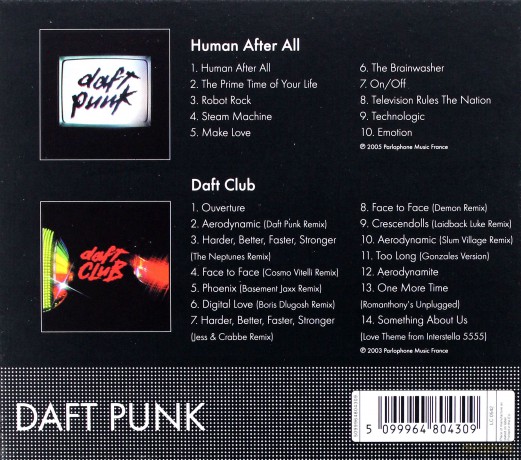 Daft Punk: Gift Pack Limited Edition [2CD]