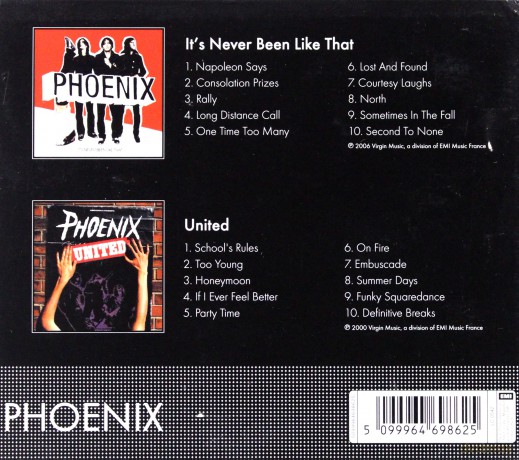 Phoenix: It's Never Been Like That / United. Limited Edition [2CD]