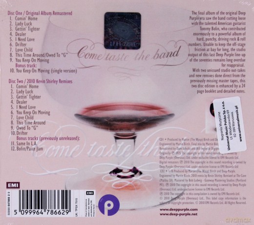 Deep Purple: Come Taste The Band - 35th Anniversary [2CD]
