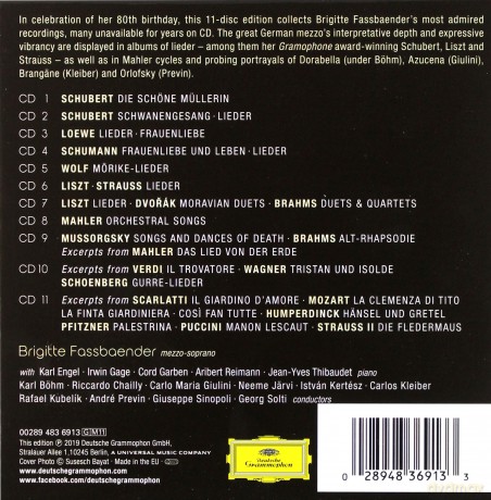 Brigitte Fassbaender: Edition -Box Set- [CD]