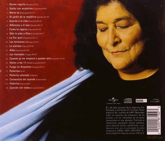 Mercedes Sosa: En Argentina [CD]