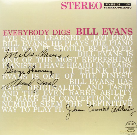 Bill Evans: Everybody Digs Bill Evans [Winyl]
