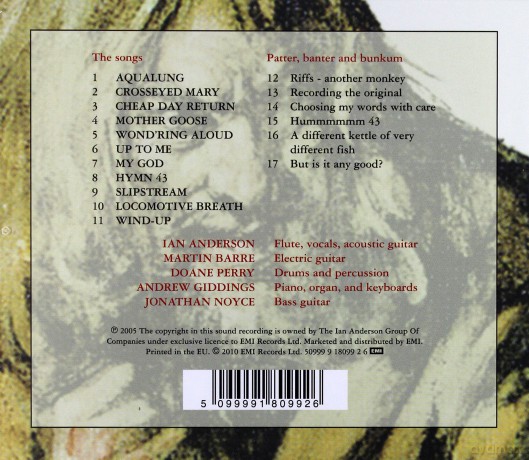 Jethro Tull: Aqualung Live [CD]