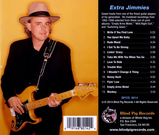 Jimmy Thackery: Extra Jimmies [CD]