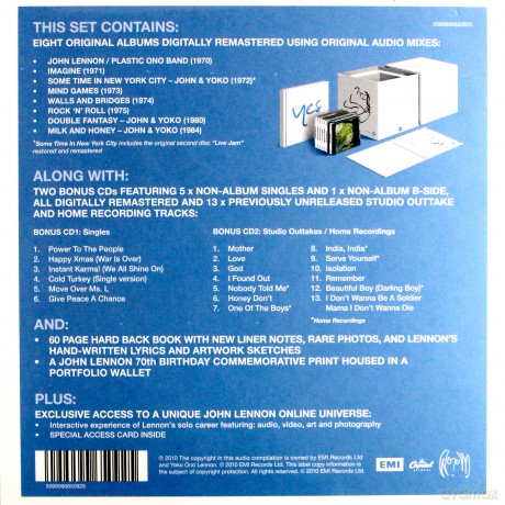John Lennon: Signature Box (Limited Edition) [BOX] [11CD]