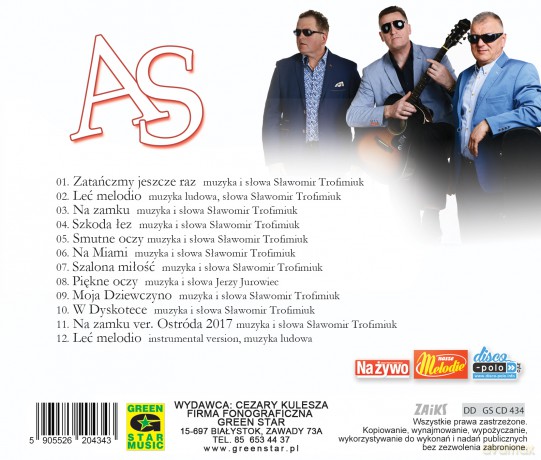 As: Zatańczmy jeszcze raz [CD]