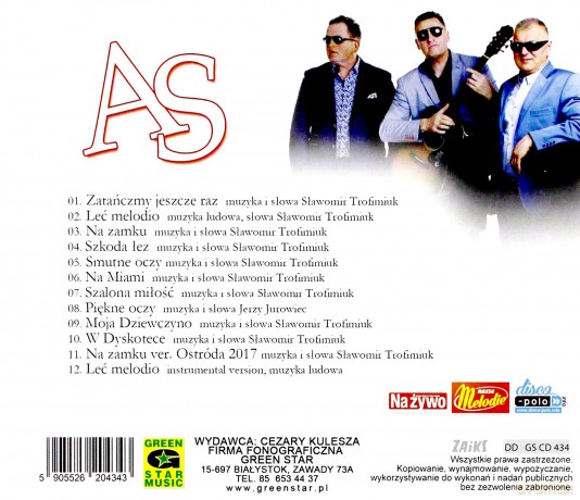 As: Zatańczmy jeszcze raz [CD]