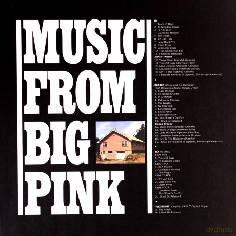 The Band: Music from Big Pink (Super Deluxe) (Limited) [3xWinyl]+[Blu-Ray]+[CD]