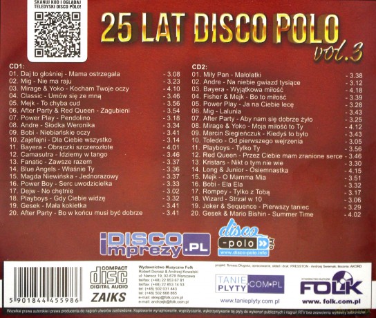25 Lat Disco Polo vol. 3 [2CD]