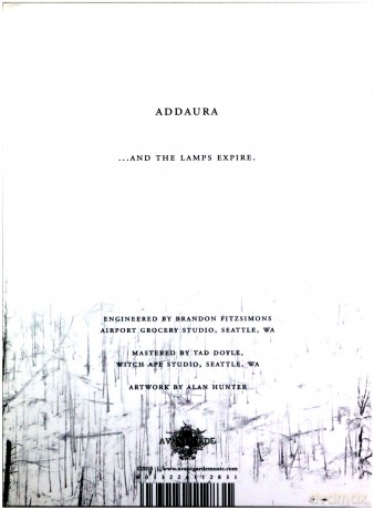Addaura: ...And The Lamps Expire (A5 Digibook) [CD]