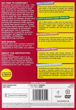 10 Min Solution Dance Off Belly Fat [DVD]