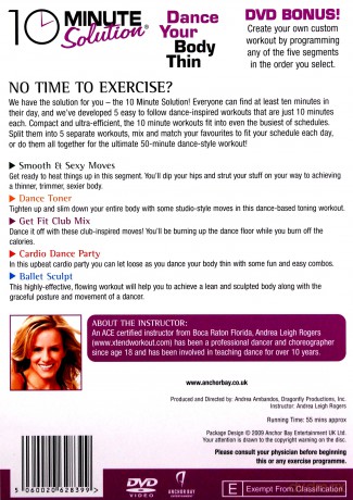 10 Min Solution Dance Your Body Thin [DVD]