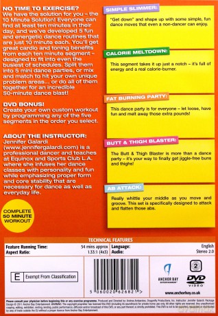 10 Min Solution Fat Burning Dance [DVD]