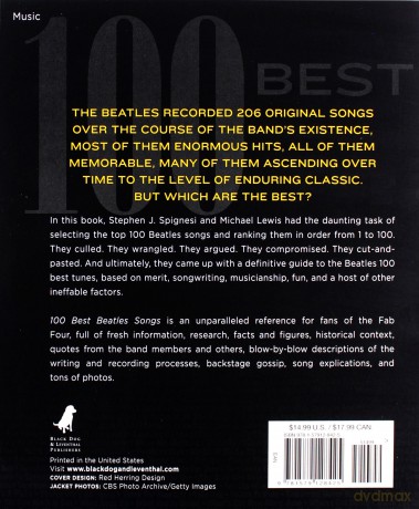 Beatles: 100 Best Beatles Songs [KSIĄŻKA]