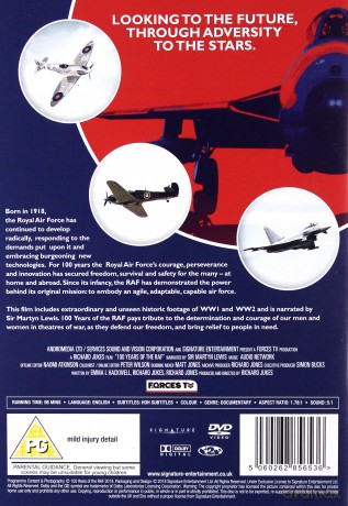 100 Years Of The RAF [DVD]