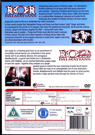 101 102 Dalmatians (101 dalmatyńczyków / 102 dalmatyńczyki) [2DVD]