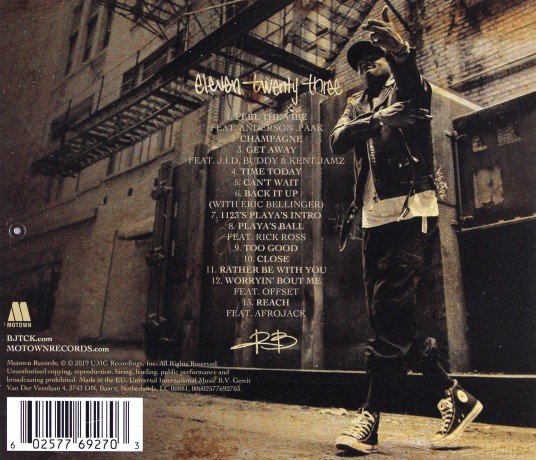 Bj The Chicago Kid: 1123 (X) [CD]