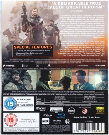 12 Strong (Dwunastu odważnych) [Blu-Ray]