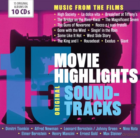 15 Movie Highlights soundtrack [10CD]