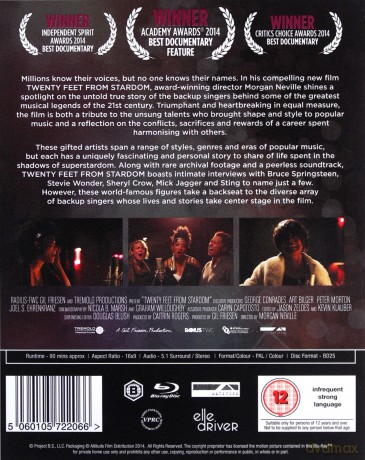 20 Feet from Stardom (O krok od sławy) [Blu-Ray]