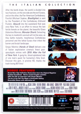 2019: After The Fall Of New York [DVD]