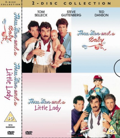 3 Men A Baby Little Lady Duopack (Trzej mężczyźni i dziecko / Trzech mężczyzn i mała dama) [2DVD]