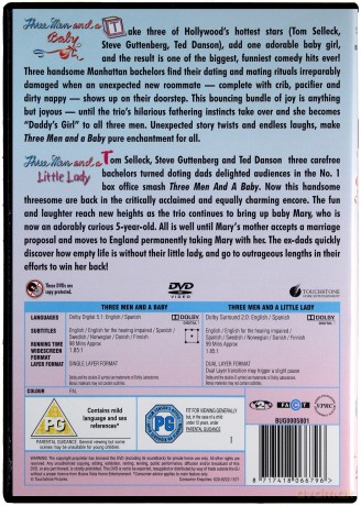 3 Men A Baby Little Lady Duopack (Trzej mężczyźni i dziecko / Trzech mężczyzn i mała dama) [2DVD]