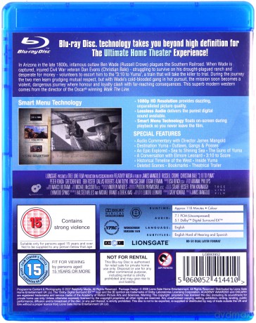 3:10 To Yuma (3:10 do Yumy) [Blu-Ray]