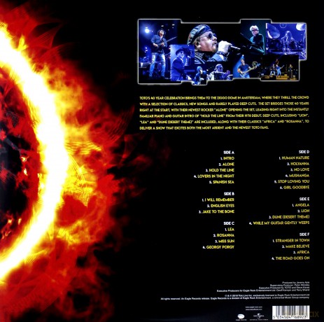 Toto: 40 Tours Around The Sun [3xWinyl]