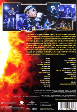 Toto: 40 Tours Around The Sun [DVD]