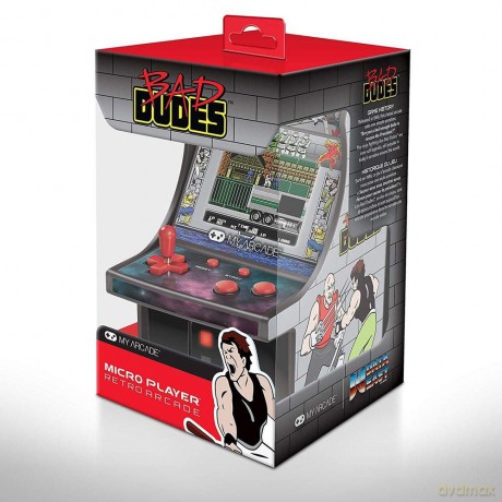 6 My Arcade Bad Dudes Micro Arcade Machine