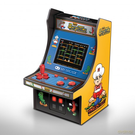 6 My Arcade Burger Time Micro Arcade Machine