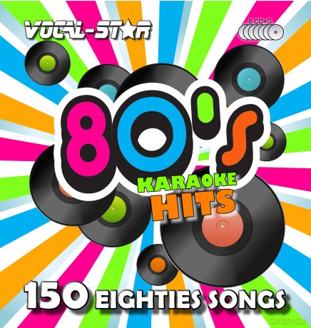 Vocal-Star: 80S Karaoke Disc Set 8 CD-G Discs 150 Songs [8CD]