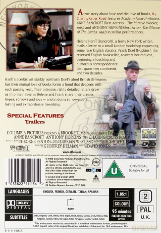 Charring Cross Road 84 [DVD]