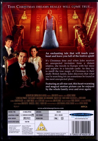 A Christmas Princess (Bajkowe Boże Narodzenie) [DVD]