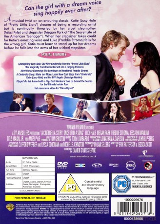 A Cinderella Story Once Upon A Song (Kopciuszek: W rytmie miłości) [DVD]