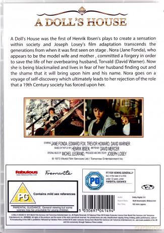 A Dolls House (Dom lalki) [DVD]