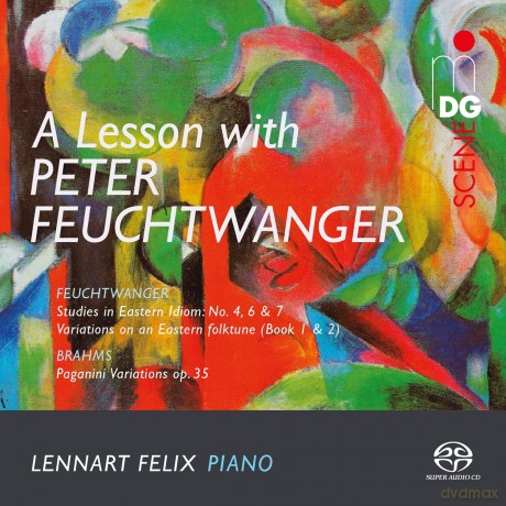 Felix Lennart: A Lesson With Peter Feuchtwanger: Brahms Paganini Variation [CD]