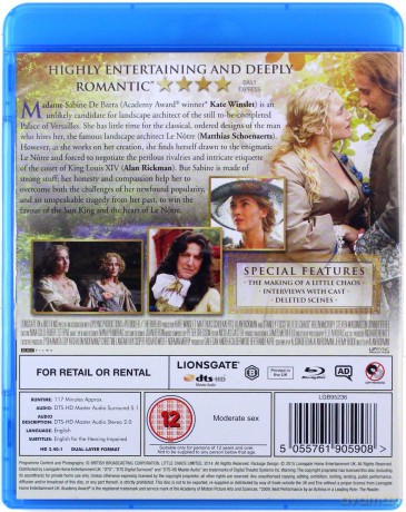 A Little Chaos (Odrobina chaosu) [Blu-Ray]
