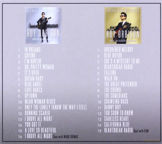 Roy Orbison: A Love So Beautiful / Unchained Melodies [2CD]
