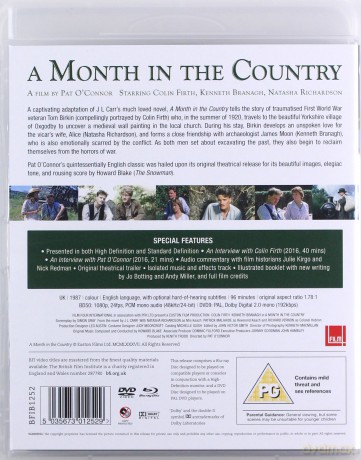 A Month In The Country (Miesiąc na wsi) [Blu-Ray]+[DVD]
