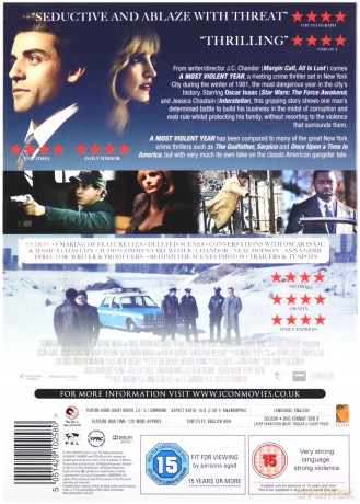 A Most Violent Year (Rok przemocy) [DVD]
