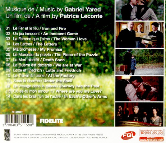 A Promise soundtrack (Gabriel Yared) [CD]